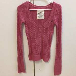 Hollister pink sweater!